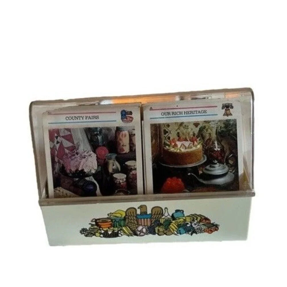 VTG 1973 McCall's Great American Recipe Card Collection 100's of Tasty Recipes!